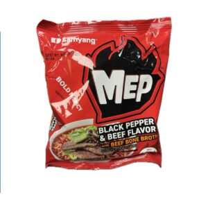 Samyang Mep Bold N Spicy Black Pepper & Beef with Bone Broth